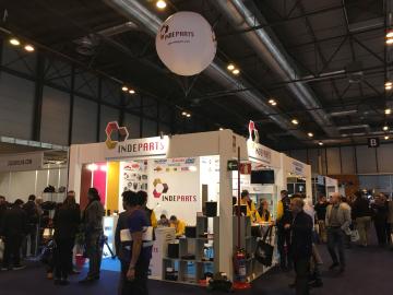 Todotransporte se hace eco del éxito de Indeparts en Motortec 2017